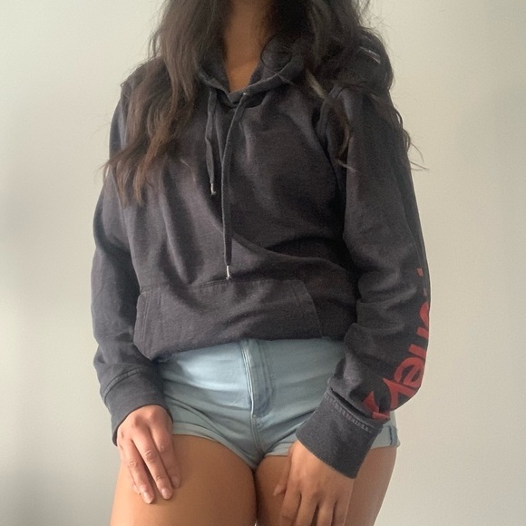 π Hurley Dark Grey Lightweight Spring/Summer Sweater - Unisex, Menβs Size LG π - Picture 2 of 14